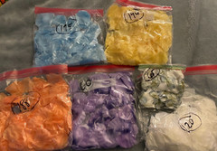 Assorted Color Flower Petals Lot of 1464