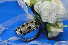 New Handmade Artificial Floral wrist corsage Bracelet for Party Wedding Prom