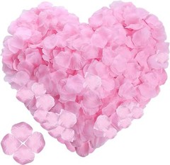 Rose Flower Petals Silk 100-500 Engagement Table Wedding Bed Decor Full Colour