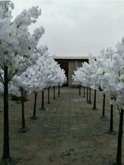 Artificial cherry tree simulation plant fake flower tree decorations
