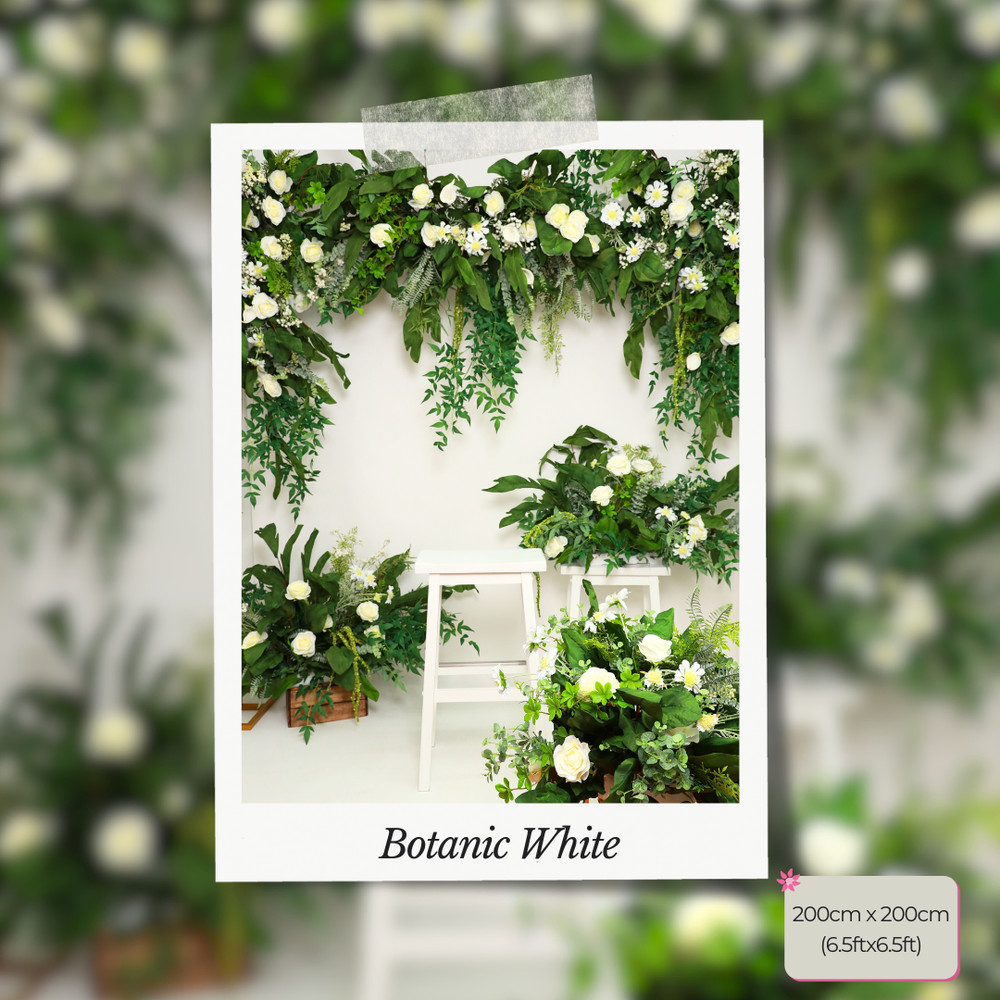 Preowned 🤍Arch Flowers 6pc set: Botanic White – $600 (original $1,400)