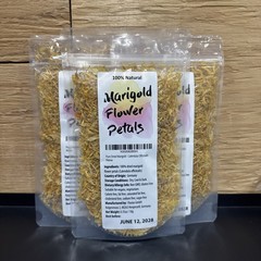 Marigold Flower Petals LOT of 3 10g 100% Dried Marigold Petals 30g / Supps4