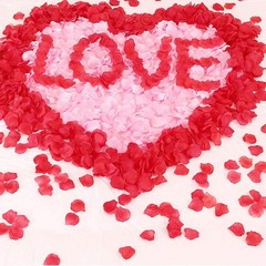 4500 Count Red Rose Petals Easy to Separate for Weddings and Romantic Occasions