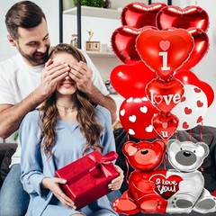Valentines Balloons,Valentines Day Decorations,Happy Anniversary Balloons,I