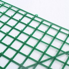 10 DARK GREEN 24″ x 16″ Plastic Mesh Grid Frames DIY Flower WALL PANELS Party