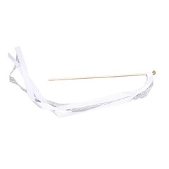 40pcs Lace Ribbon Wedding Wands With Bells Sparkling Stick For Party Celebration