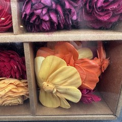 Sola Wood Flowers Boxed Orange Yellow Red Wedding Fall Décor Arrangements Fall