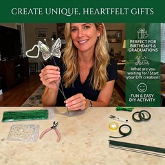 DIY Floral Art Tool Set for Handmade Flower Crafting in Elegant Colorful Design
