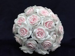 72 Flower Bridal Victorian Roses.Large or Small Size .Pick Your Color!