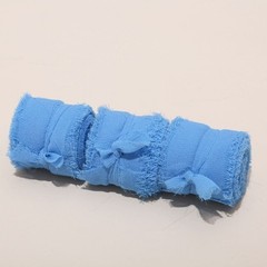 5 Meter Chiffon Ribbon Roll for Wrapping Wedding Bouquets Craft Decorations