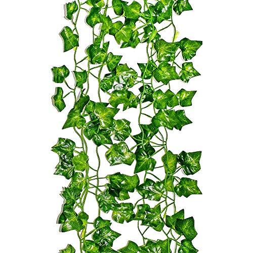 Ivy Garland 6 Feet Long Artificial Vine Plant Leaves Silk Greenery Chain 1