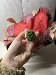 Ling’s Moment 11” Burgundy Bouquet For Wedding