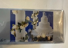 Wilton Lighted Bridal Garland with Organza Roses – 6 Ft – Battery Operated
