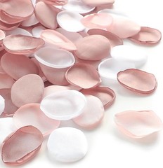 300 Pcs Rose Petals Dusty Rose Blush Faux Silk Flower Petals for Wedding Basket