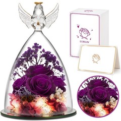 Birthday Day Rose 4.3 inches (W) x (D) x 6.3 (H), Purple