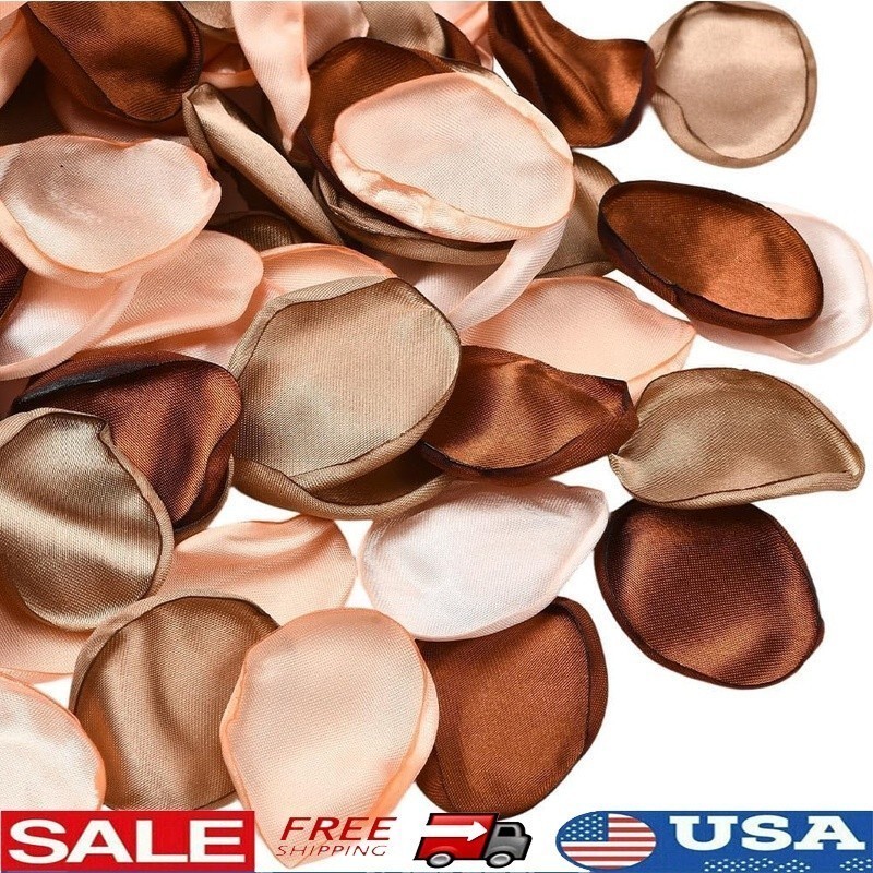 500pcs Artificial Flower Petals Wedding Decor Table Scatter Aisle Centerpieces