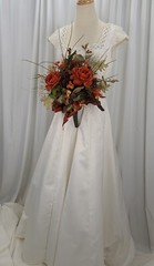 Autumn Gatherer Faux Silk Wedding Bouquet