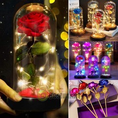 Eternal Rose Flower LED Enchanted Galaxy Rose LED Light Valentine’s Gift