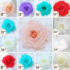 XL LARGE ROSES Flowers Wall Backdrop Party Home Wedding Crafts Decorations SALE