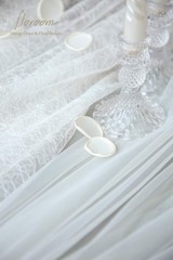 300 Pcs Rose Petals Ivory Faux Silk Flower Petals for Wedding Flower Girl Basket