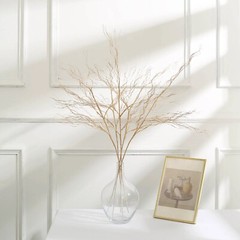 4 Metallic Gold 39″ Long STEM Artificial Twigs Bendable Willow Sprays Events