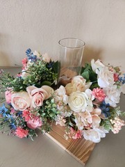 Wedding Floral Bridal Bouquets- Set of 4 Handmade