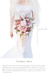 Bridal/Wedding/engagement Bouquet Artificial Flowers