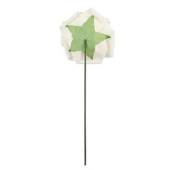 10-Pack Cream White Bridal Bouquet Flowers