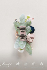 2Pcs Wedding Shoulder Corsage Artificial Flowers, Girl/Mother Homecoming/Prom Co