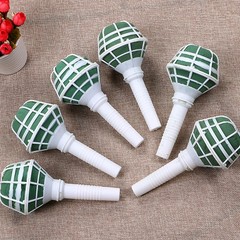 4Pcs Reusable Wedding Flower Holder Floral Handle Bouquet Bases Assorted Color