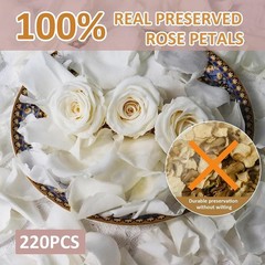 Natural Rose Petals Real Dried Flowers Weddings Parties Romantic Decor New