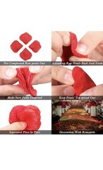 Fake Rose Pedals 3000 pcs Excellent Deal