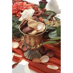 Satin Rose Petals 300 Pcs Wedding Decor Flower Girl Aisle Runner Party Favors US