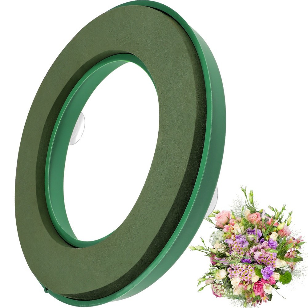 Floral Foam Arrangement Florist Supplies Plastic Flower Holder For Car