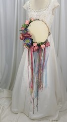 Gypsy Tambourine Faux Wedding Bouquet