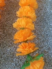 Artificial Fake Marigold Garland 95 cm long