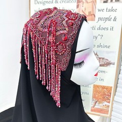 Bridal Headwear Stage Performance Rhinestone Tassel Hair Accessories Decoration