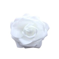 Artificial Fake Flowers Foam 7.5cm Rose Head For Wedding Decorations DIY Wreaths