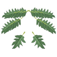 Small Chrysanthemum Fake Leaves 100 Pcs Artificial Plants Greenery Decorations