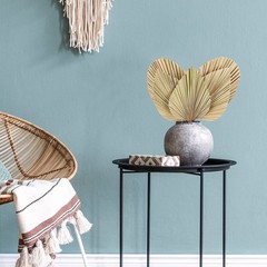 5 Pcs Natural Dried Palm Leaves 12″ Real Dried Palm Spears Bulk Boho Fans wit…