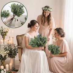 Bulk 100-Piece Mixed Eucalyptus Leaves Stems – DIY Floral DIY