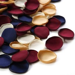 300pcs Rose Petals Rust Brown Earth Tones Faux Silk Flower Petals Wedding Flower