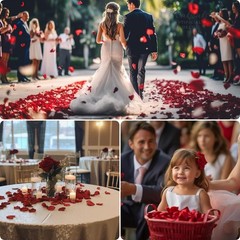 Ready-to-Use 1,000 Scented Silk Rose Petals – Perfect for Weddings and Parties