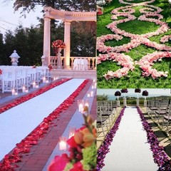 4000 Dusty Rose Silk Rose PETALS Wedding Party Decorations Supplies WHOLESALE