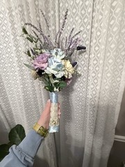 Wedding Boutonniere, Bouquet, Decor 15 Lot