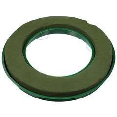Floral Arrangement Wreath Form Holder with Mud Flower Foam Round Craft