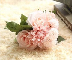 Brunch Artificial Fake Wedding Bride Home Party bouquet Flower Decor Decoration