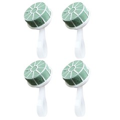 4Pcs Handheld Bridal Floral Handles Plastic Flower Holders for Wedding Decor