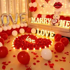 Vibrant 1200 PCS Artificial Rose Petals for Wedding, Party, & Romantic Nights
