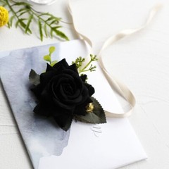 Flower Wrist Corsage Bridesmaids Decor Prom Party Pearl Wedding Bead Bracelet